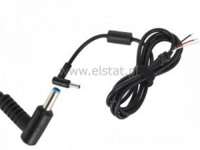 Kabel DC do laptopa 3,0/ 4,5, prosty, PIN