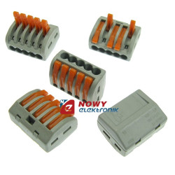 Szybkozłączka 5-tor drut/linka zacisk złączka elektryczna
