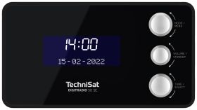 Radiobudzik TechniSat DIGITRADIO 50 SE DAB, DAB+, fale metrowe (VHF) funkcja budzika czarny