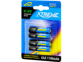 Akumulator R3 Ni-MH AAA Blister4szt 1100mAh XTREME