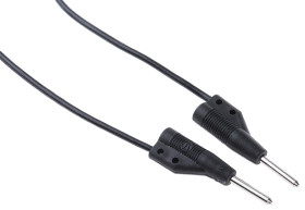 Przewód pomiarowy 2 mm 973595100, PVC, 6A, 60V dc, kolor: Czarny, dł. 500mm, -40→ +60 °C., Hirschmann Test &