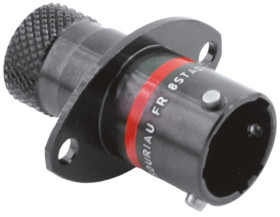 Złącze wielostykowe przemysłowe 2-pinowe, panelowe Gniazdo Souriau Sunbank by Eaton