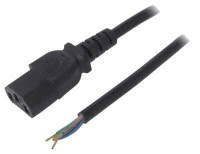 KAB45.99-015B Kabel z gniazdem IEC C13 1.5m - czarny