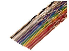 1700-20 Przewód o dł 30,5m wstążkowy 20x28AWG 1,27mm linka Cu nieekranowany PVC