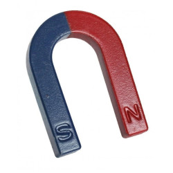 Magnes podkowiasty 48x41x8mm szkolny sztabkowy