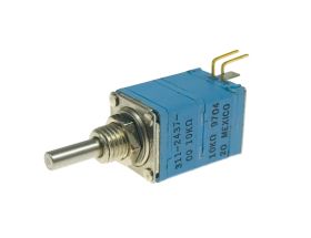 Potencjometr obrotowy B [liniowy] 2x10k z resetem CLARO