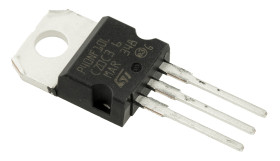 MOSFET Typ N-kanałowy 40 A TO-220 100 V Rozszerzenie 3-pinowy Otwór przelotowy 150 W STMicroelectronics 33 mΩ