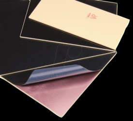 Photo board, laminated paper, one-sided, 75x100 mm