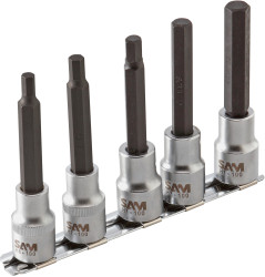 Nasadka sześciokątna 6 mm, 7 mm, 8 mm, 10 mm, 12 mm SAM