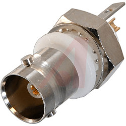 Złącze koncentryczne Montaż na panelu Żeński 50Ω typ złącza Złącze BNC 0 to 4GHz Lutowane