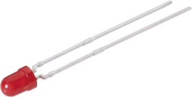 Dioda LED THT Vishay TLHR4440 TLHR4440, 3 mm, 13 mcd, 1 szt.