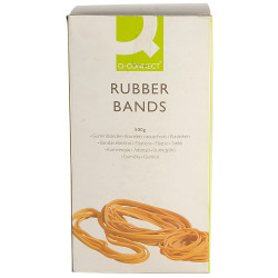 Q-Connect Rubber Band No. 75 101.6 x 9.5mm (4 x 3/8in) 500g