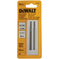 DEWALT DT3906-QZ TCT Reversible Planer Blades (2) 82mm