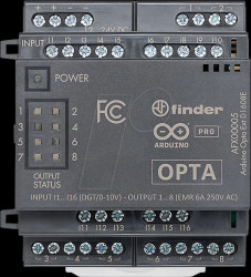 AFX00005 Arduino Pro Opta Ext D1608E, digital expansion