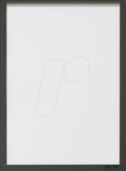 400757 Document holder, A4, magnetic, anthracite, 5 pieces
