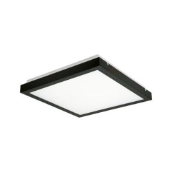 Plafoniera LED z czujnikiem mikrofalowym TYBIA M 25W-NW-SE B 2600lm 4000K IP20 czarny 24647