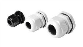 Dławnica Poliamidowa M12 Ip68 Czarna Dk M-12-C /100Szt./