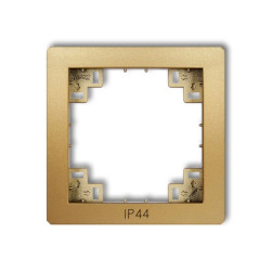 Ramka pośrednia do łączników IP44 złoty 29DRPH
