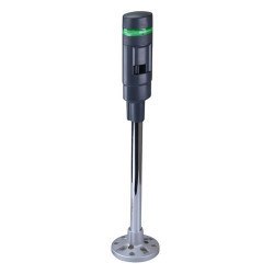 LD6A-1PZQB-G Green Stack Light LED Tower with Sounder & Flasher Pole Mount 24VAC/DC IDEC