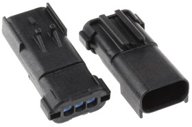Złącze samochodowe 3-pinowe Delphi Męski Apex