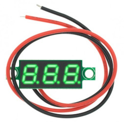 WOLTOMIERZ LED 4.5V-30V ZIELONY (130C)