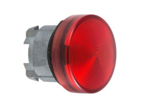 Napęd lampki sygnalizacyjnej czerwona LED metalowa karbowana ZB4BV043S SCHNEIDER ELECTRIC