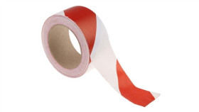 Taśma Do Podłogi Kolor: Czerwony/Biały, 50Mm X 33M, Rs Pro