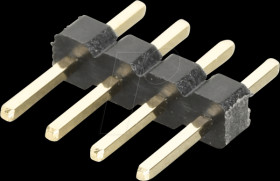 10120729 Pin header 2,00mm 1x4 straight