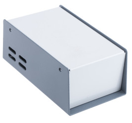 Obudowa urządzeń elektronicznych Stal wysokość zew: 55 mm szerokość zew: 76 mm długość zew: 135 mm IP30 135 x 76 x 55mm