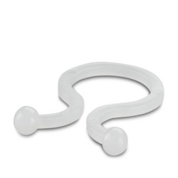 Opaska kablowa 20.3mm materiał: Silikon Przezroczysty opaski skręcane