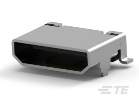 Złacze HDMI PCB Kąt Proste Lutowane Żeński 19-pinowe TE Connectivity
