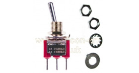 Toggle Switch SPDT On-On (RS734-7066P) - RS Components