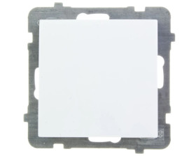 AS Łącznik pojedynczy biały ŁP-1G/m/00