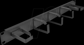 66848 Patch panel, 19", with 5 metal brackets, 1 U