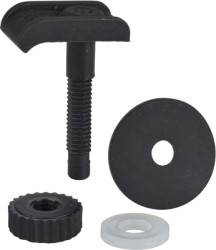 Anti-vandalism kit, 165 x 20 x 110 mm for grille and filter fan, NSYCAAPV