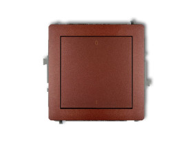 DECO Wyłącznik 2-biegunowy brązowy metalik 9DWP-9 KARLIK
