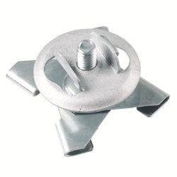 Obejma i uchwyt zaciskowy, grubość kołnierza: 25 mm, Stalowe