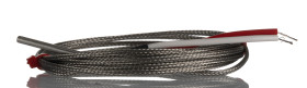Termopara z uziemieniem K średnica 3.18mm długość 40mm -60 → +350°C Końcówka z gołym kablem RS PRO