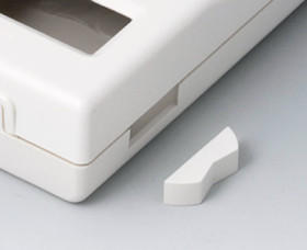 Switch rocker, ABS, gray white, A9160007