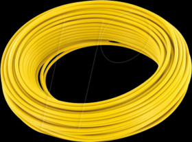 KD05GE10 copper wire 0.5mm 10m yellow