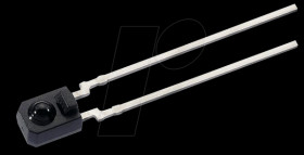 SFH3100F Phototransistor, NPN, 850...1100nm, 28°, THT-Side-View