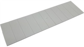 Maskownica Zaślepka Do Rozdzielnicy Na 11 Modułów