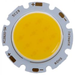 Dioda LED 5W COB - biała ciepła