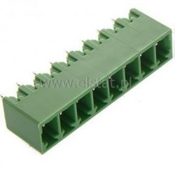 Listwa montaż. pionowa 8-zacisk. męska r = 3,81