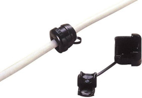 TRU COMPONENTS TC-10820680 Zabezpieczenie przed wyrwaniem TC-SRR-F41203, (D x S x W) 12.7 x 11.8 x 10.4 mm, poliamid, 10