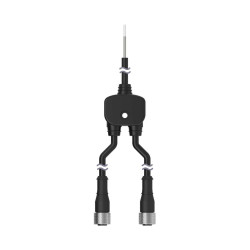 Przewód czujnik-siłownik ze złączem Złącze M12 liczba rdzeni 4 długość 7.6m Rodzaj A Męskie Złącze B Złącze M12