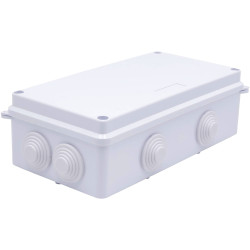 TruComponents 308021 200x100x70 Junction Box ABS plastic White