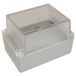 Hammond RP1155C ABS Clear 125x85x85 IP65 Enclosure