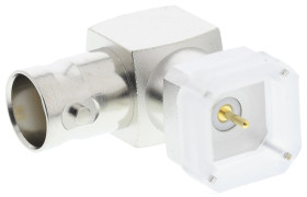 Złącze koncentryczne Montaż na płytce drukowanej Żeński 50Ω typ złącza Złącze BNC 0 to 4GHz Przepust