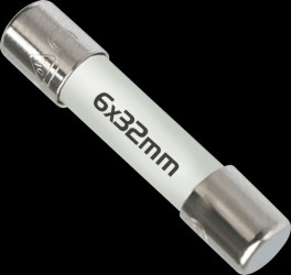 P 7606 Fuse 6,3x32mm, 1000V, 800mA, GS, ff